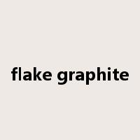 flake graphite是什么意思