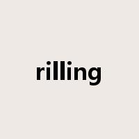 rilling是什么意思