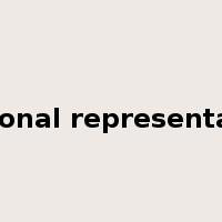 personal representative是什么意思