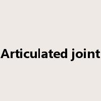 Articulated joint是什么意思