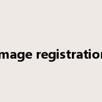 image registration是什么意思