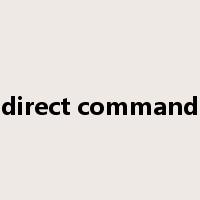direct command是什么意思