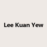 Lee Kuan Yew是什么意思