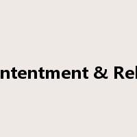 Contentment & Relief是什么意思