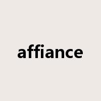 affiance是什么意思