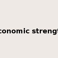 economic strength是什么意思