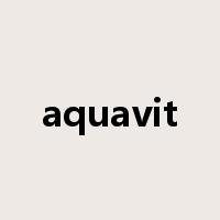 aquavit是什么意思