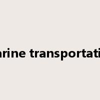 marine transportation是什么意思