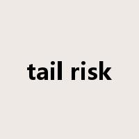 tail risk是什么意思