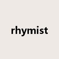 rhymist是什么意思