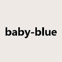 baby-blue是什么意思