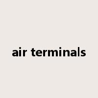 air terminals是什么意思