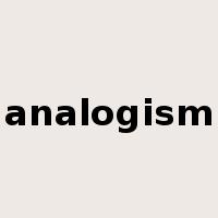analogism是什么意思