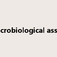 microbiological assay是什么意思