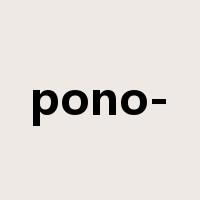 pono-是什么意思