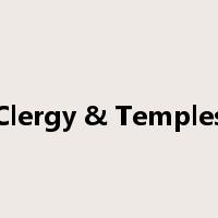 Clergy & Temples是什么意思
