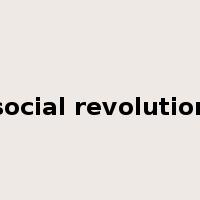 social revolution是什么意思