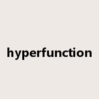 hyperfunction是什么意思