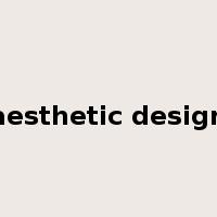aesthetic design是什么意思