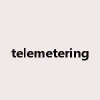 telemetering是什么意思