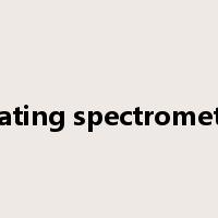 grating spectrometer是什么意思
