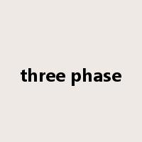 three phase是什么意思
