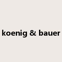 koenig & bauer是什么意思