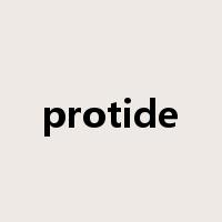 protide是什么意思