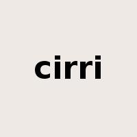 cirri是什么意思