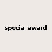 special award是什么意思