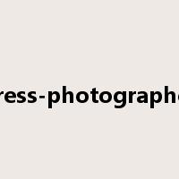 press-photographer是什么意思