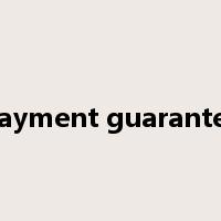 payment guarantee是什么意思