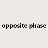 opposite phase是什么意思