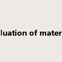 valuation of material是什么意思