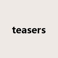 teasers是什么意思