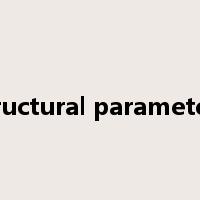 structural parameters是什么意思