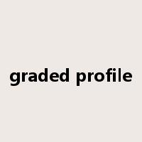 graded profile是什么意思