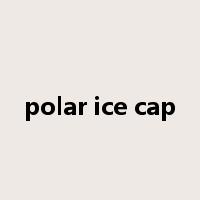 polar ice cap是什么意思
