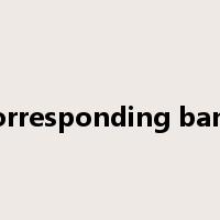 corresponding bank是什么意思