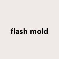 flash mold是什么意思