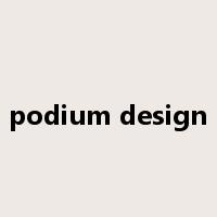 podium design是什么意思