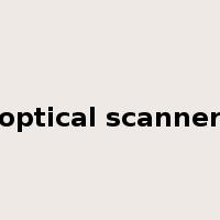 optical scanner是什么意思
