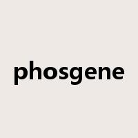 phosgene是什么意思