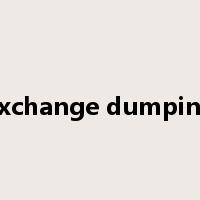 exchange dumping是什么意思