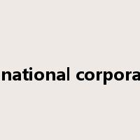 multinational corporations是什么意思