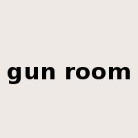 gun room是什么意思