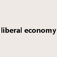 liberal economy是什么意思