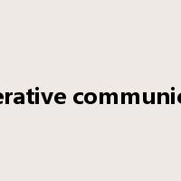 cooperative communication是什么意思