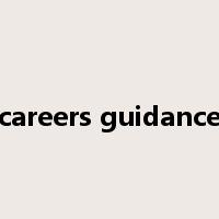 careers guidance是什么意思