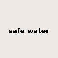 safe water是什么意思